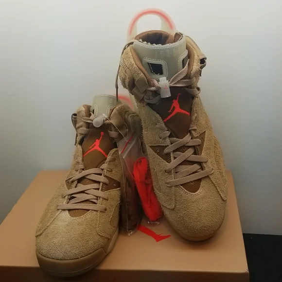 Air Jordan 6 Retro SP " British Khaki" - Picture 3 of 10